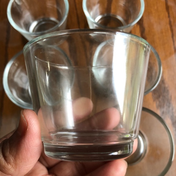 6pcs small glass/candle glass can be - Picture 2 of 2